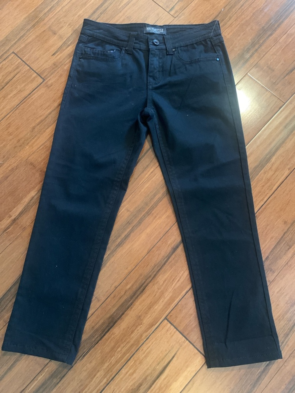 Sonoma Black Cropped Women's Jeans - Ankle Length